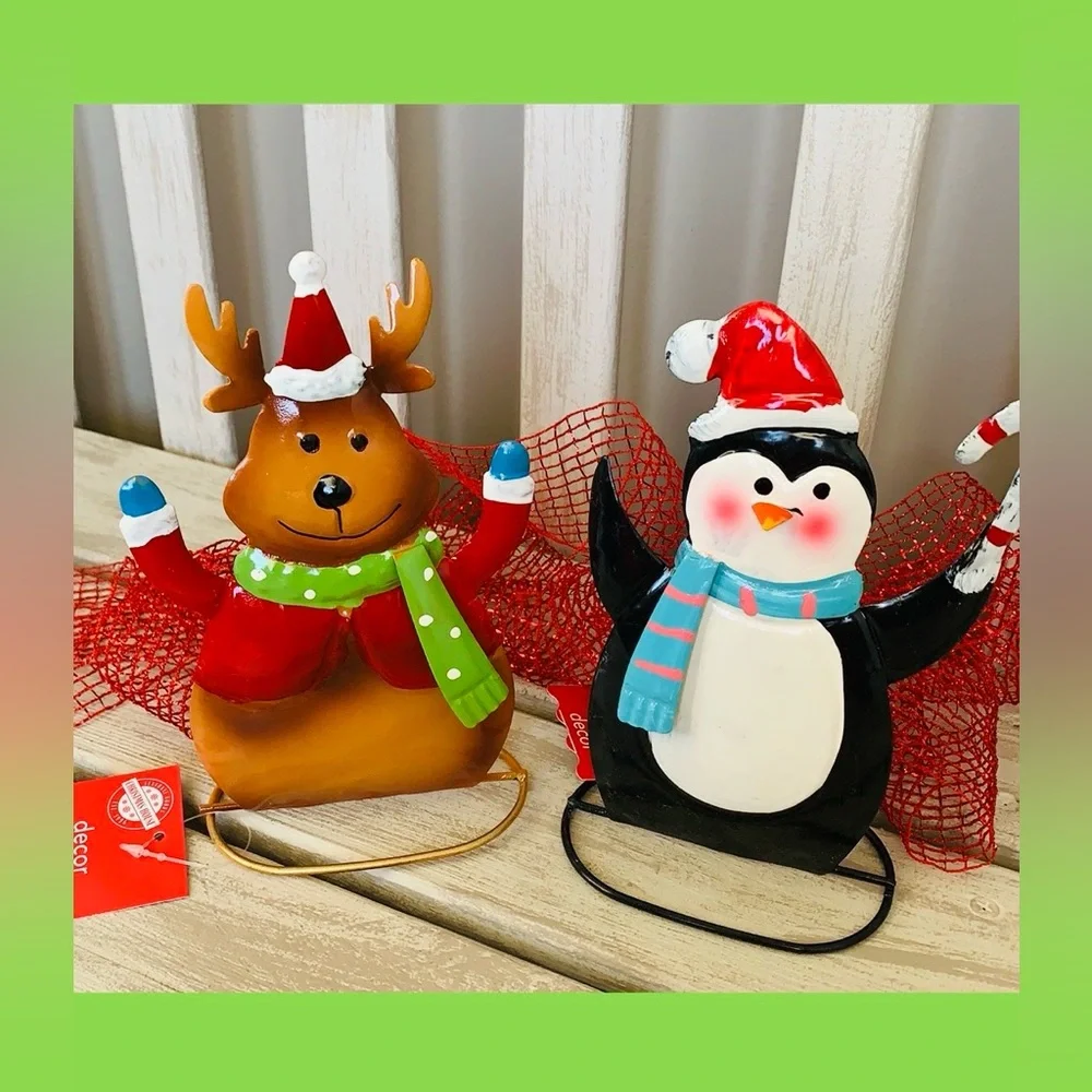 Clearance~Christmas TableTop Metal for  Shelf  🎄🆕🎄⭐️A 2 for $14 Item ⭐️